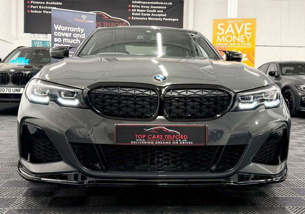 BMW 3 Series Saloon 3.0 M340d Mht Xdrive Euro 6 Ss MC21TKN Grey #2