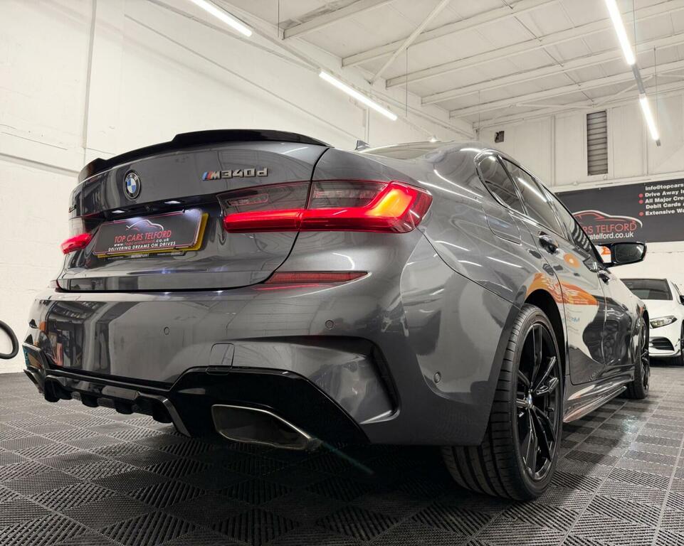 BMW 3 Series Saloon 3.0 M340d Mht Xdrive Euro 6 Ss YG71VVL Grey #4