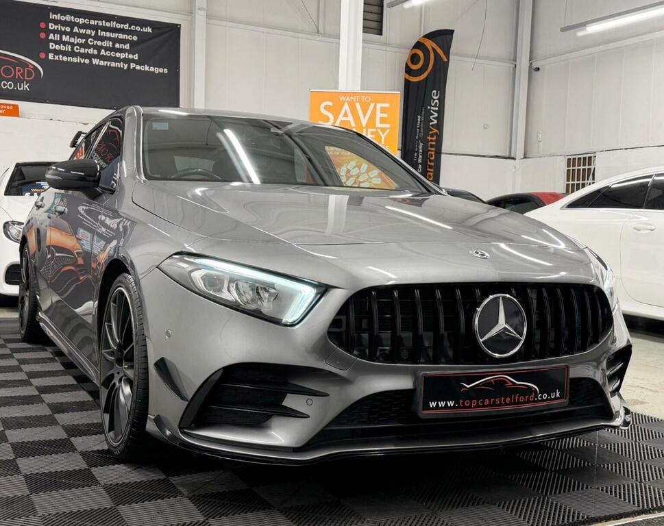 Mercedes-Benz A Class Hatchback 2.0 A35 Amg Premium Plus Spds Dct 4Mat Grey
