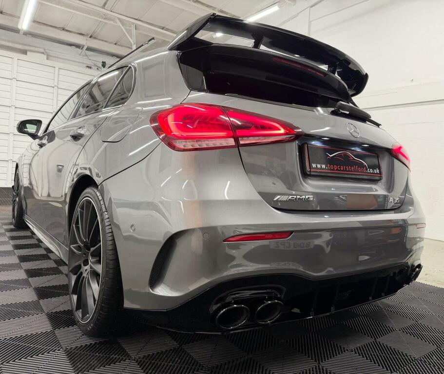 Mercedes-Benz A Class Hatchback 2.0 A35 Amg Premium Plus Spds Dct 4Mat OY69VMW Grey #2
