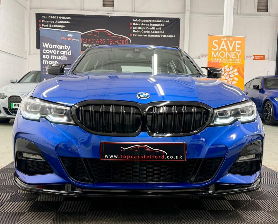 BMW 3 Series Estate 2.0 330E 12Kwh M Sport Touring Xdrive Blue