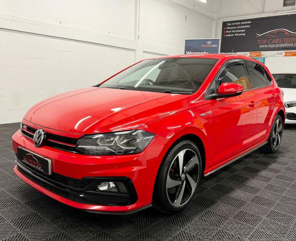 Volkswagen Polo Hatchback 2.0 Tsi Gti Dsg Euro 6 Ss 20191 G10NHC Red #3
