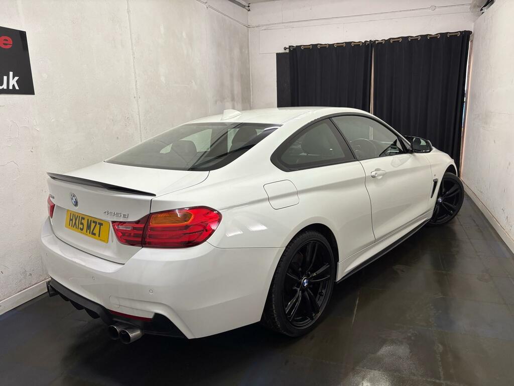 BMW 4 Series 435D Xdrive M Sport HX15MZT White #2