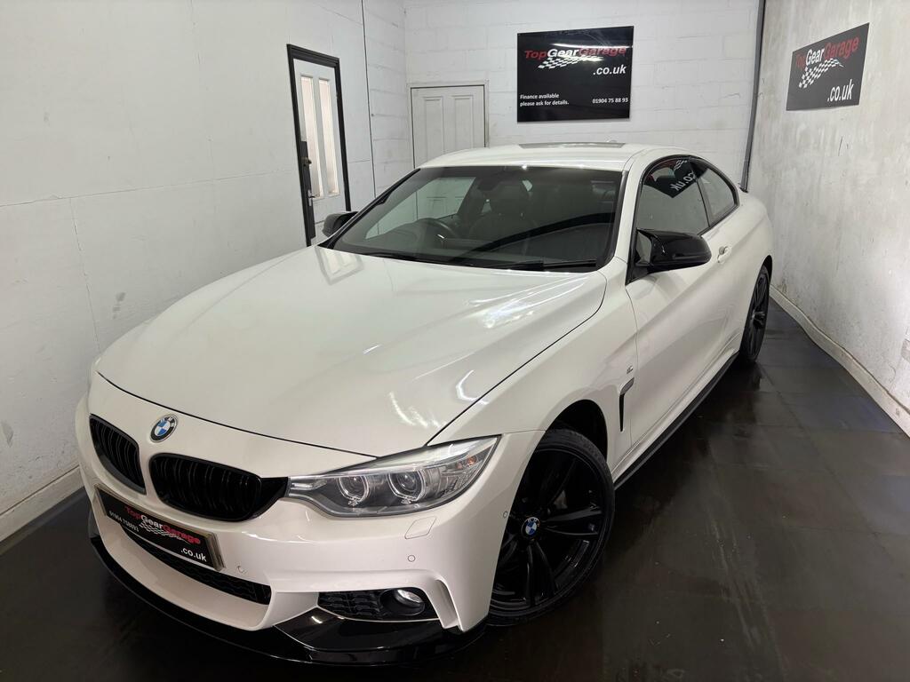 BMW 4 Series 435D Xdrive M Sport HX15MZT White #3