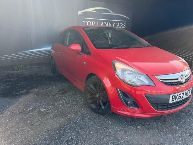 Vauxhall Corsa 2012 1.4 16V Sri Euro 5 BK62HCX Red #4