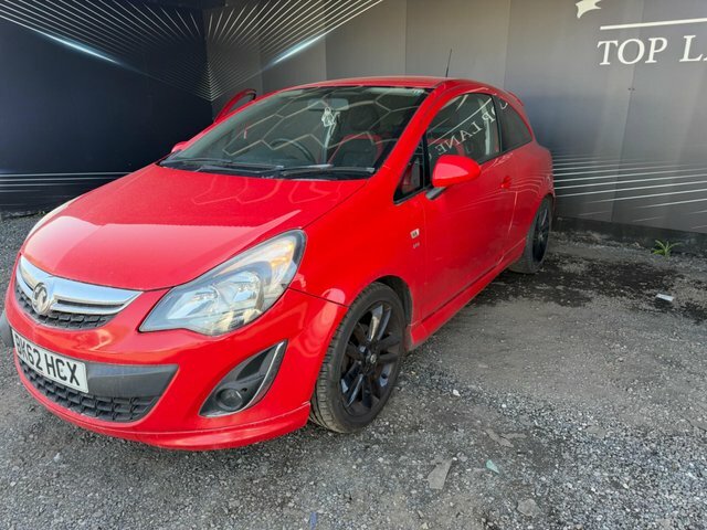 Vauxhall Corsa 2012 1.4 16V Sri Euro 5 BK62HCX Red #3