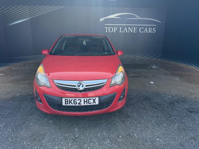 Vauxhall Corsa 2012 1.4 16V Sri Euro 5 BK62HCX Red #2