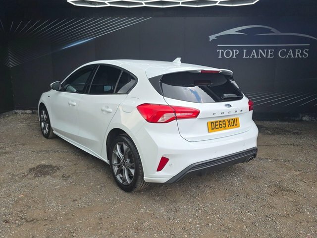 Ford Focus 2019 1.0T Ecoboost St-line Euro 6 Ss DE69XDU White #4