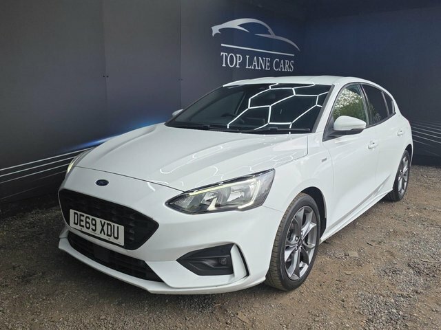 Ford Focus 2019 1.0T Ecoboost St-line Euro 6 Ss DE69XDU White #3