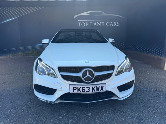 Mercedes-Benz E Class 2013 3.0 E350d V6 Bluetec Amg Sport Cabriolet G-tr White #6