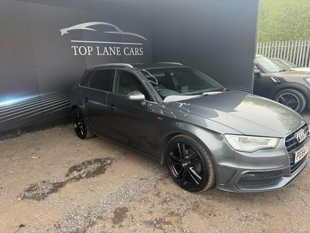 Audi A3 2014 2.0 Tdi S Line Sportback S Tronic Euro 6 Ss PE64TYY Grey #4