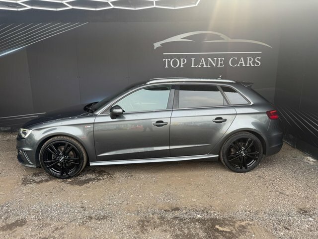 Audi A3 2014 2.0 Tdi S Line Sportback S Tronic Euro 6 Ss PE64TYY Grey #3