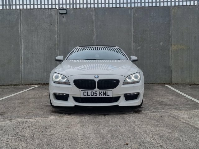 BMW 6 Series Gran Coupe 2013 3.0 640D M Sport Euro 5 Ss White #4