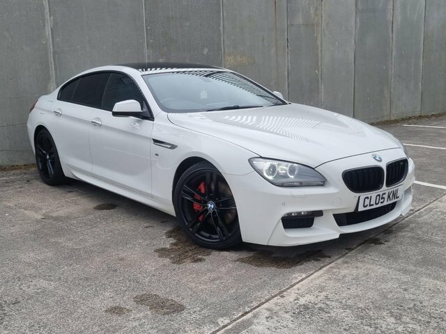 BMW 6 Series Gran Coupe 2013 3.0 640D M Sport Euro 5 Ss White #3
