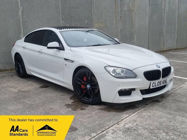 BMW 6 Series Gran Coupe 2013 3.0 640D M Sport Euro 5 Ss White