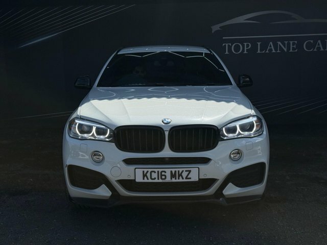 BMW X6 2016 3.0 30D M Sport Xdrive Euro 6 Ss KC16MKZ White #2