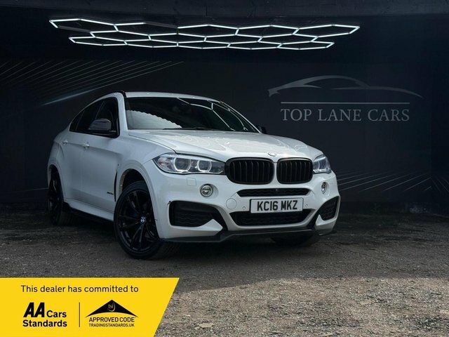 BMW X6 2016 3.0 30D M Sport Xdrive Euro 6 Ss White