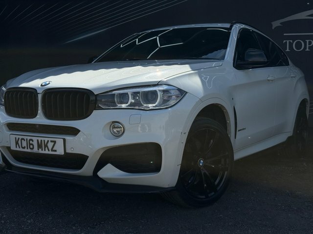 BMW X6 2016 3.0 30D M Sport Xdrive Euro 6 Ss KC16MKZ White #3