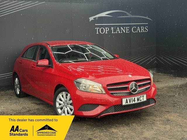 Mercedes-Benz A Class 2014 1.6 A180 Se Euro 6 Ss Red