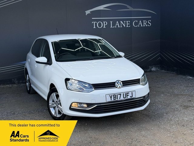 Volkswagen Polo 2017 1.2 Tsi Bluemotion Tech Match Edition Euro 6 White