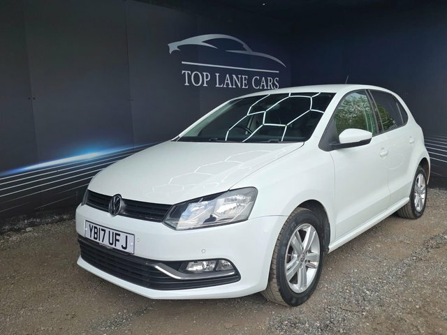 Volkswagen Polo 2017 1.2 Tsi Bluemotion Tech Match Edition Euro 6 YB17UFJ White #3