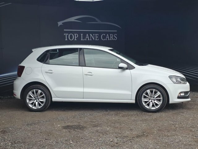 Volkswagen Polo 2017 1.2 Tsi Bluemotion Tech Match Edition Euro 6 YB17UFJ White #6
