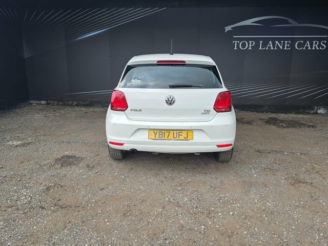Volkswagen Polo 2017 1.2 Tsi Bluemotion Tech Match Edition Euro 6 YB17UFJ White #5