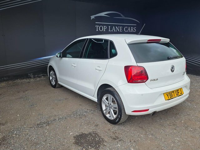 Volkswagen Polo 2017 1.2 Tsi Bluemotion Tech Match Edition Euro 6 YB17UFJ White #4