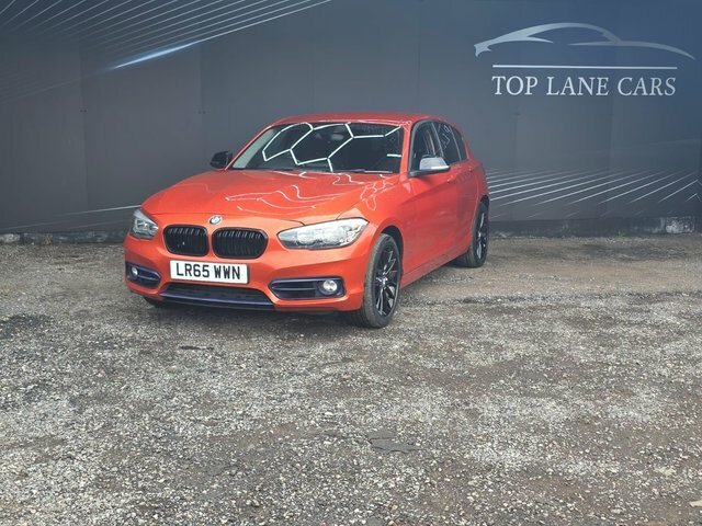 BMW 1 Series 2015 2.0 118D Sport Euro 6 Ss LR65WWN Orange #4