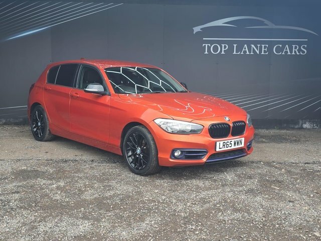 BMW 1 Series 2015 2.0 118D Sport Euro 6 Ss LR65WWN Orange #5