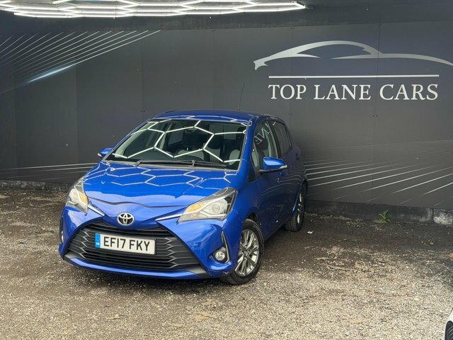 Toyota Yaris 2017 1.5 Vvt-i Icon Cvt Euro 6 EF17FKY Blue #6