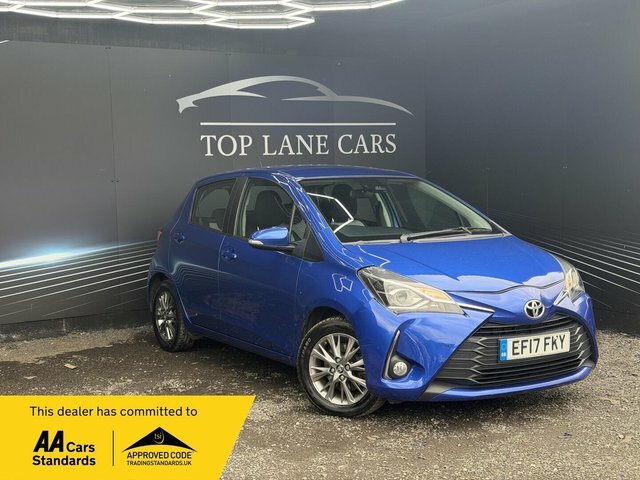 Toyota Yaris 2017 1.5 Vvt-i Icon Cvt Euro 6 Blue