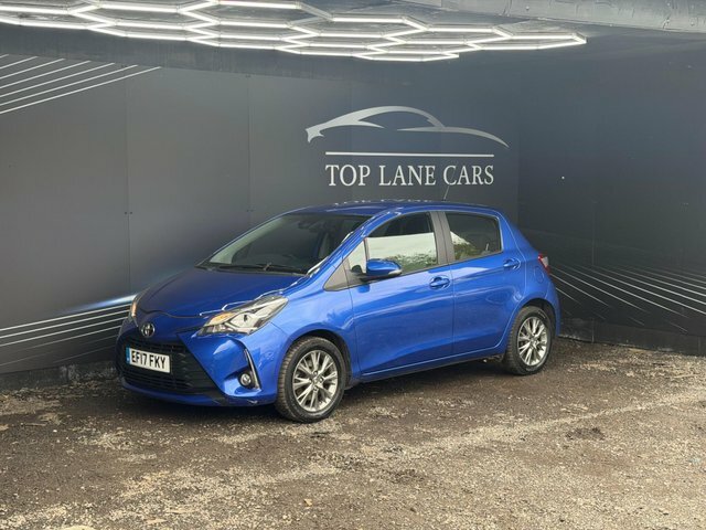 Toyota Yaris 2017 1.5 Vvt-i Icon Cvt Euro 6 EF17FKY Blue #4