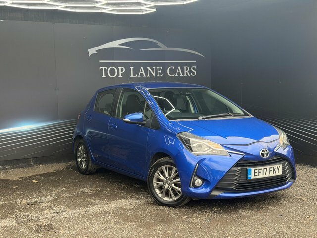 Toyota Yaris 2017 1.5 Vvt-i Icon Cvt Euro 6 EF17FKY Blue #2