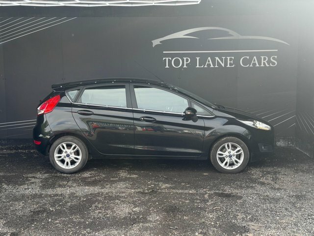 Ford Fiesta 2016 1.6 Zetec Powershift Euro 6 AP16KMG Black #4
