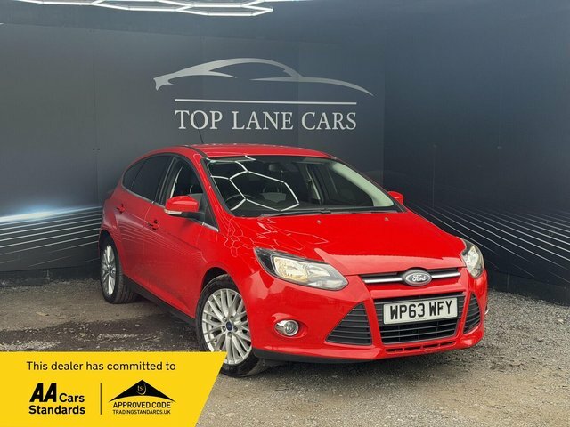 Ford Focus 2013 1.0T Ecoboost Zetec Euro 5 Ss Red