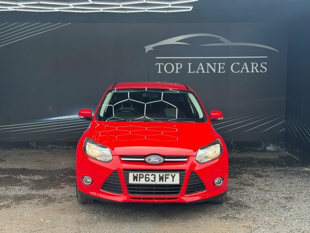 Ford Focus 2013 1.0T Ecoboost Zetec Euro 5 Ss WP63WFY Red #2