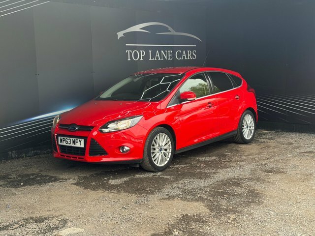 Ford Focus 2013 1.0T Ecoboost Zetec Euro 5 Ss WP63WFY Red #3