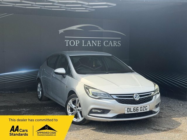 Vauxhall Astra 2016 1.6 Cdti Blueinjection Sri Euro 6 Ss Silver