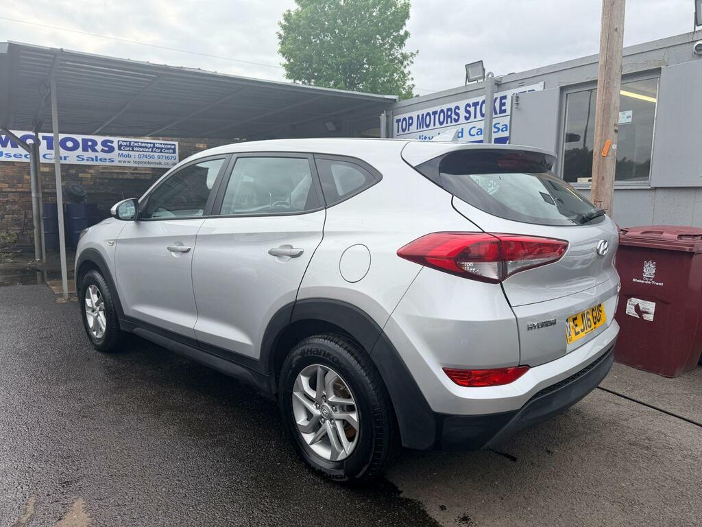 Hyundai Tucson 1.7 Crdi Blue Drive S Euro 6 Ss EJ16GUF Silver #4