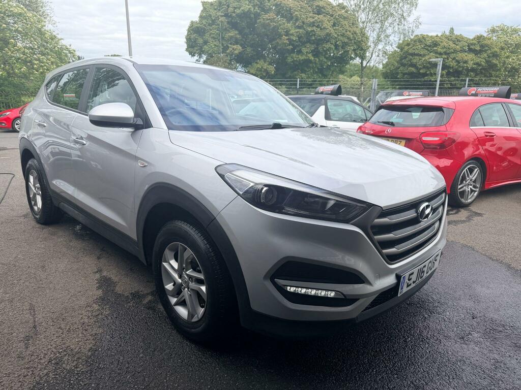 Hyundai Tucson 1.7 Crdi Blue Drive S Euro 6 Ss EJ16GUF Silver #6