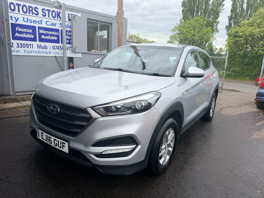 Hyundai Tucson 1.7 Crdi Blue Drive S Euro 6 Ss EJ16GUF Silver #3
