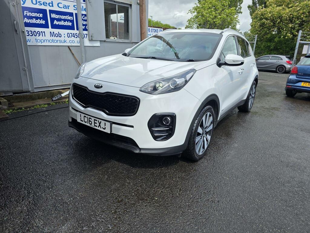 Kia Sportage 2.0 Crdi Kx-3 Awd Euro 6 LC16EXJ White #6