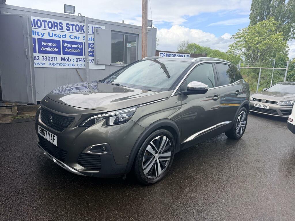 Peugeot 3008 2.0 Bluehdi Gt Eat 6Spd Euro 6 Ss SM67YAF Grey #3