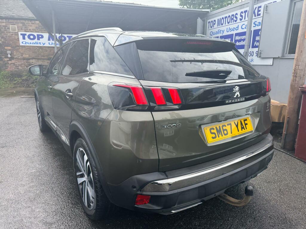 Peugeot 3008 2.0 Bluehdi Gt Eat 6Spd Euro 6 Ss SM67YAF Grey #4