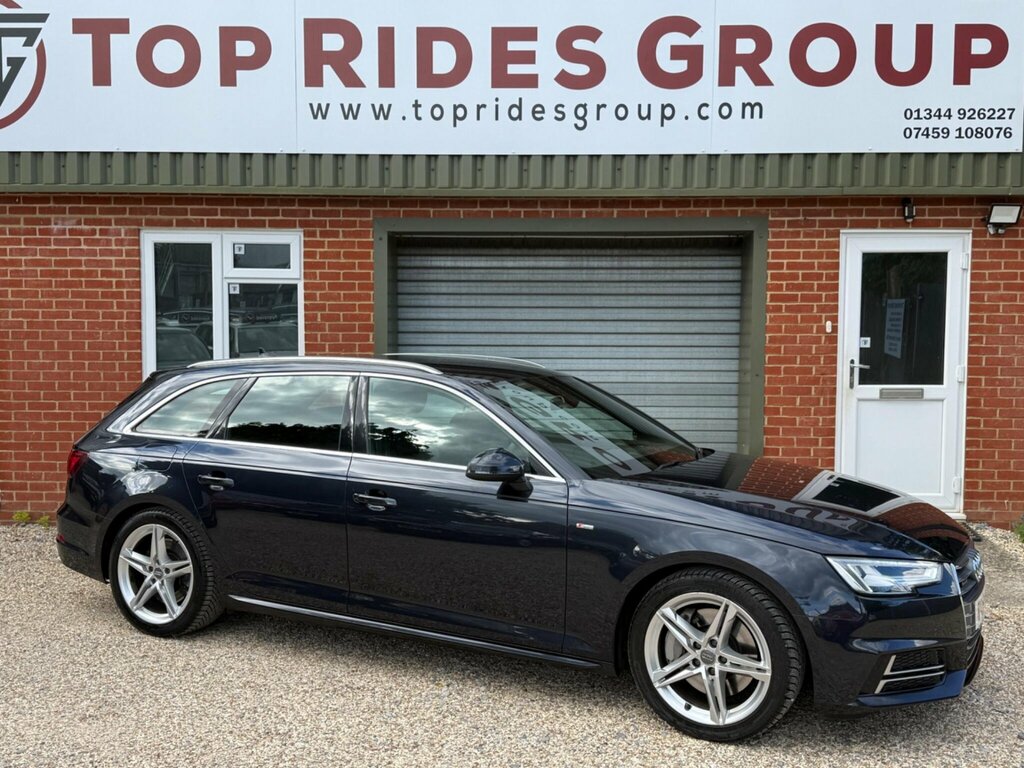 Audi A4 Avant 2.0 Tfsi S Line S Tronic Quattro Euro 6 Ss Blue