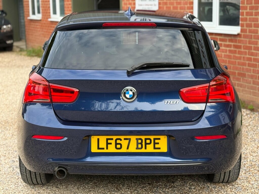 BMW 1 Series 1.5 118I Sport Euro 6 Ss LF67BPE Blue #3