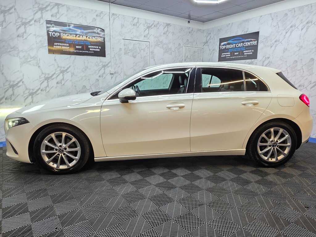 Mercedes-Benz A Class 1.3 A200 Sport Hatchback 7G-dct Euro 6 Ulez S LL69OSA White #6