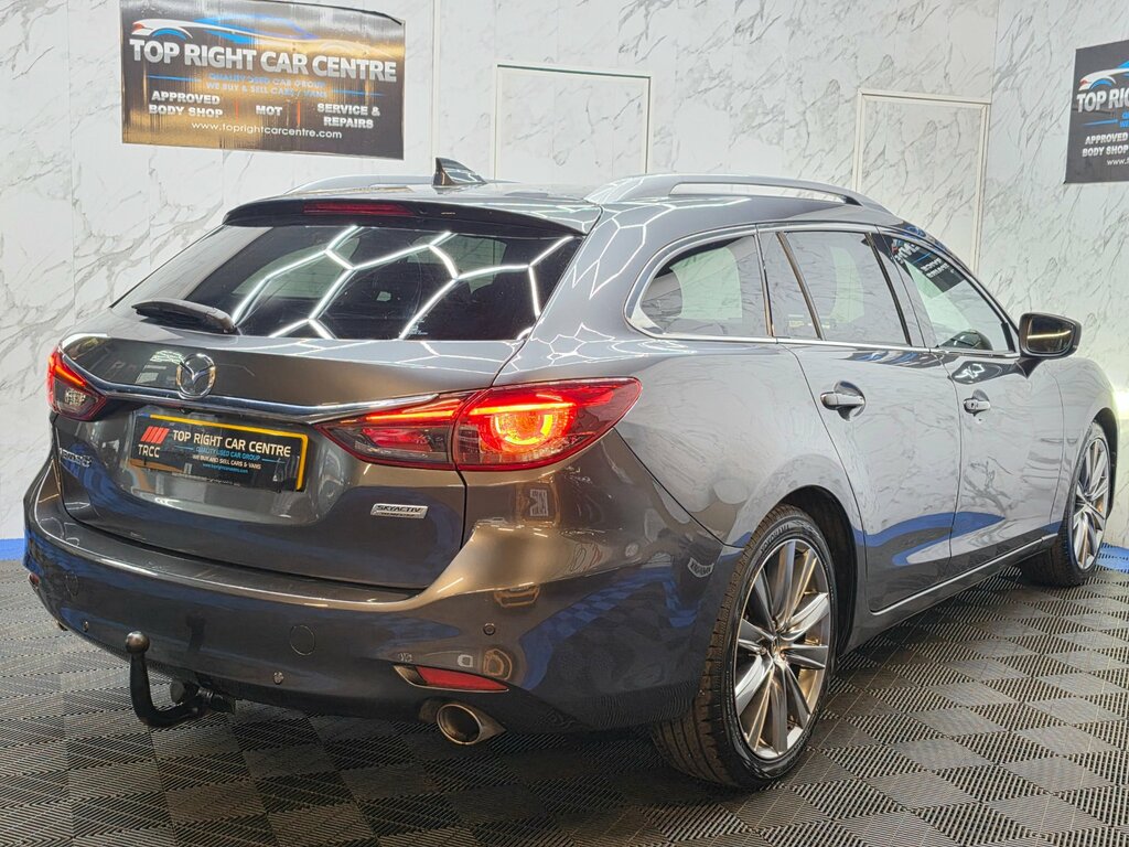 Mazda 6 2.2 Skyactiv-d Sport Nav Tourer Euro 6 Ulez Ss RX19KKJ Grey #5
