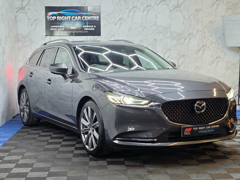 Mazda 6 2.2 Skyactiv-d Sport Nav Tourer Euro 6 Ulez Ss Grey